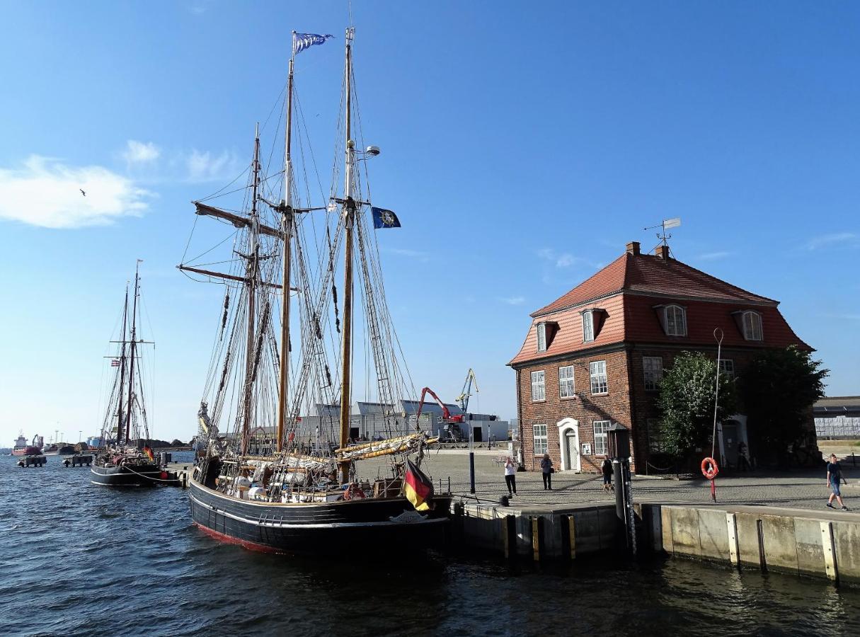 Ferienhaus In Der Hansestadt Mit Blick Auf Ostsee Wismar Bagian luar foto